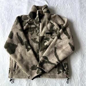 Essentials Fear Of God Camo Sherpa Fleece Pullover XS